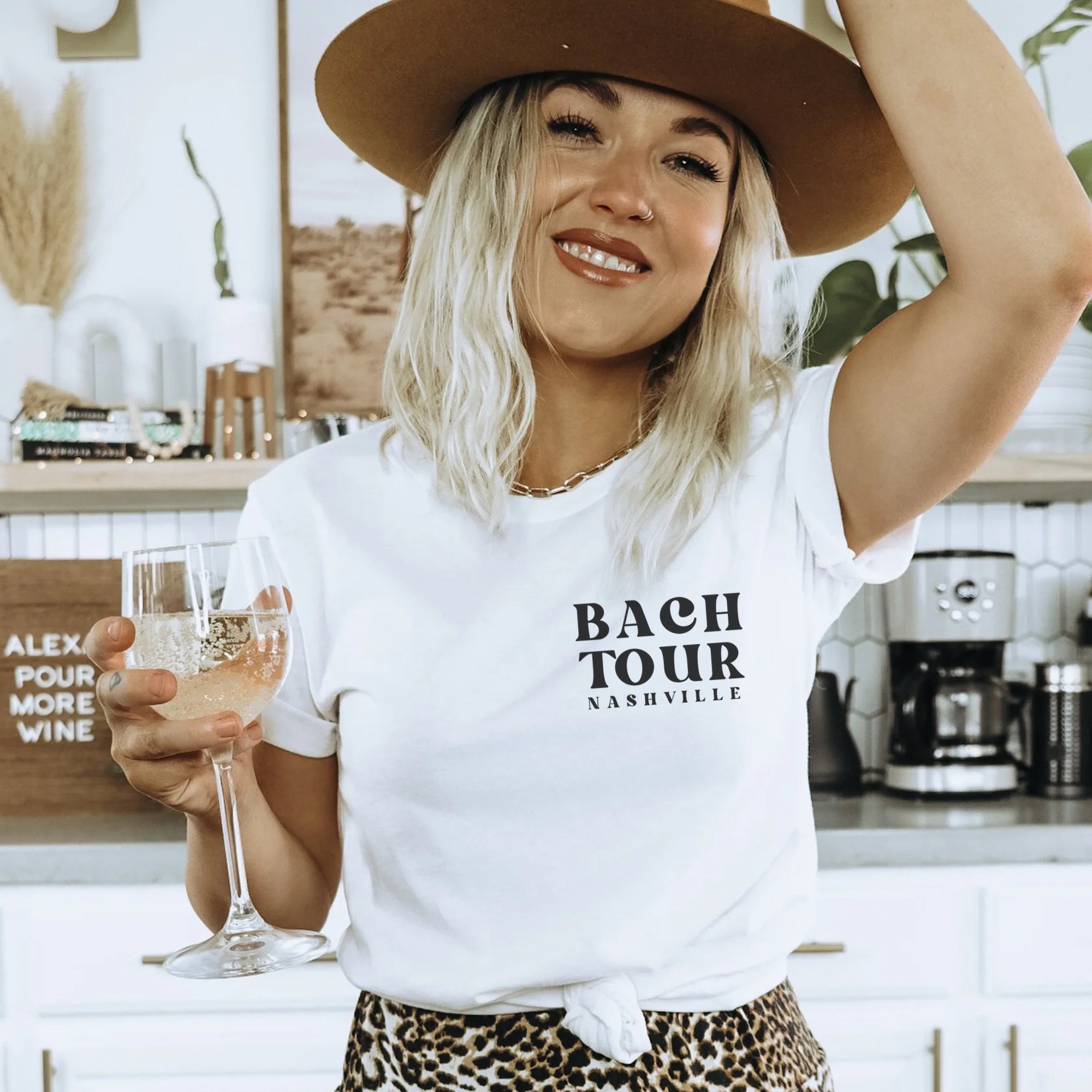 Bach Tour Band: Retro Custom Bachelorette Party Shirts image 1