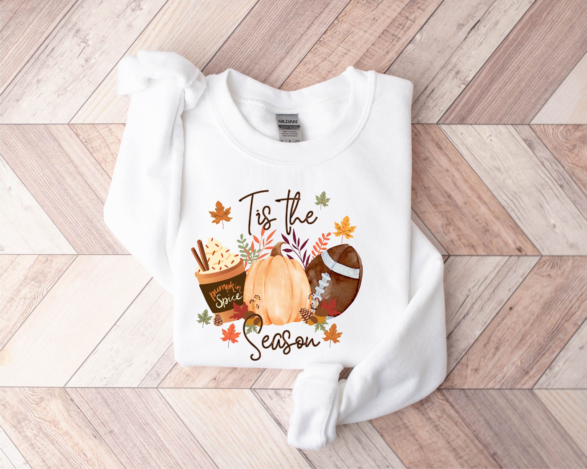 Autumn & Halloween Essentials: Sweatshirt Tee & Coffee Apparel image 6