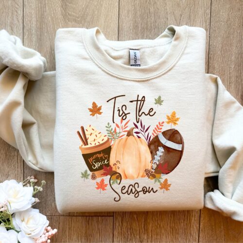 Autumn & Halloween Essentials: Sweatshirt Tee & Coffee Apparel image 0