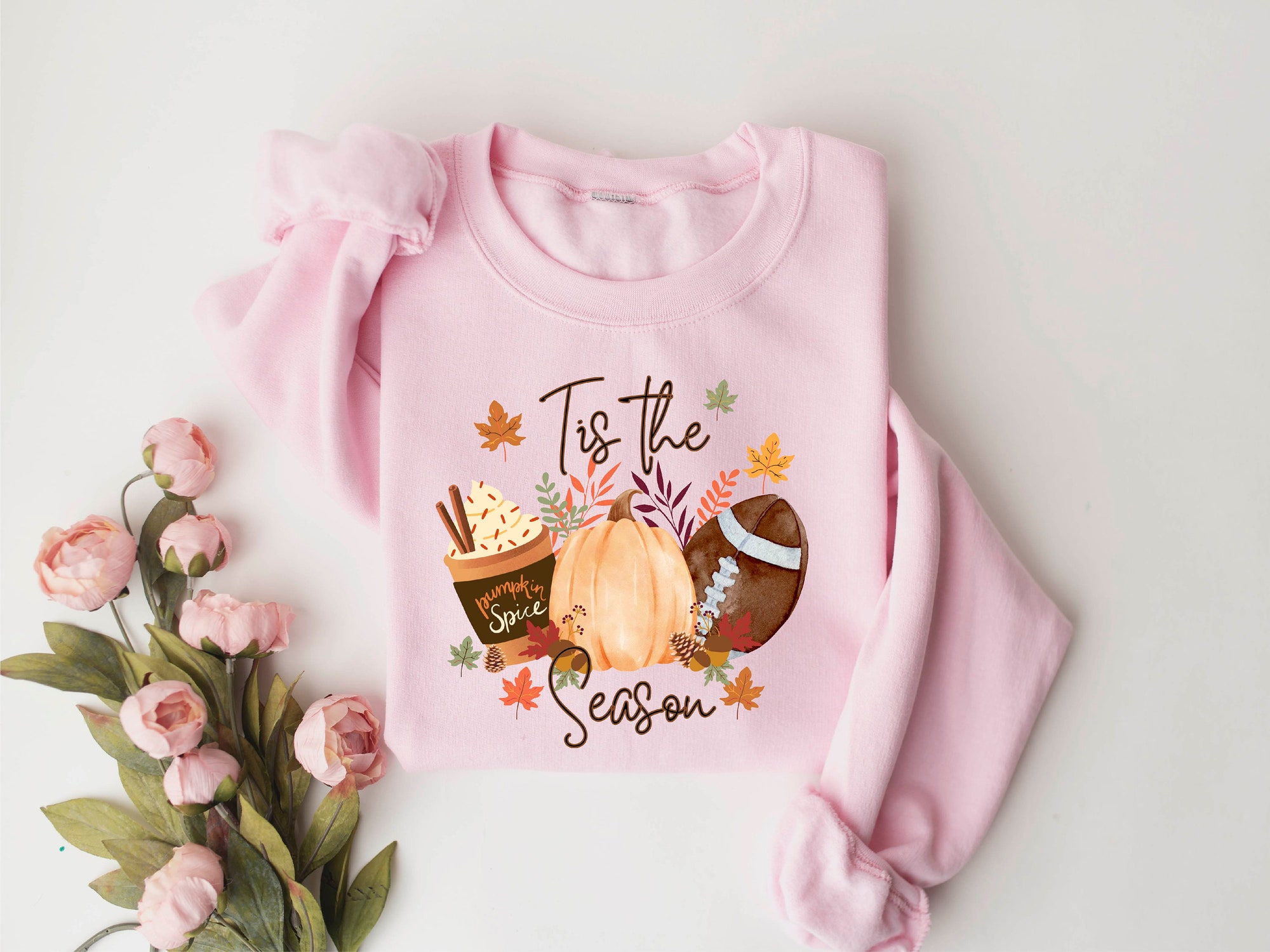 Autumn & Halloween Essentials: Sweatshirt Tee & Coffee Apparel image 8