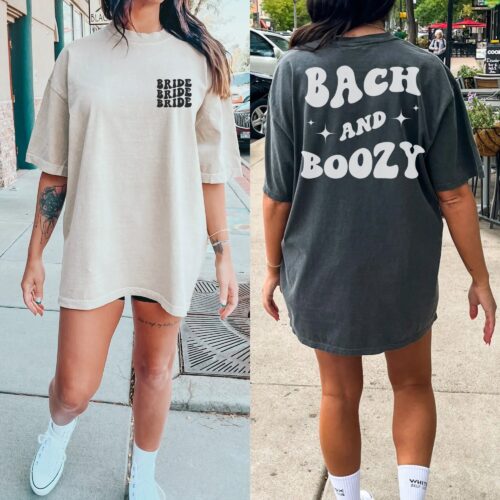 Bach & Boozy Custom Shirts: Retro Bachelorette Party Gear image 0