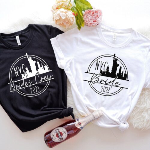 NYC Bachelorette Party & Bride T-Shirts: Bridal Shower Gifts Team Bride image 0