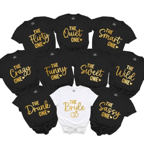 Fun Bachelorette Shirts: The Bride Sassy Group Tees & more image 0