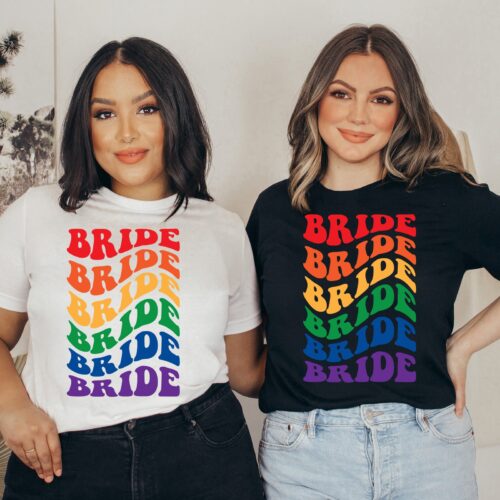 LGBT Pride: Lesbian Bachelorette & Equality Shirts image 0