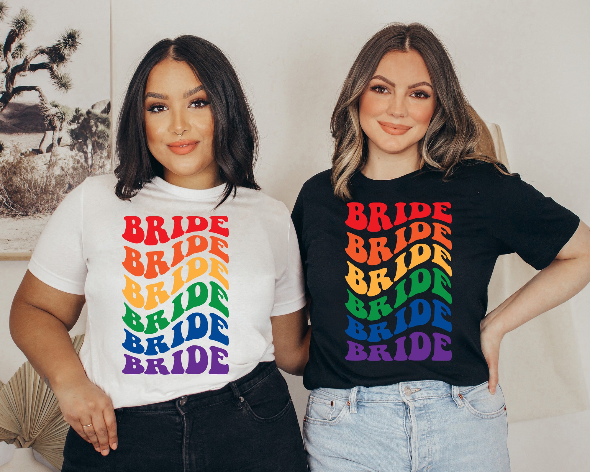 LGBT Pride: Lesbian Bachelorette & Equality Shirts image 0
