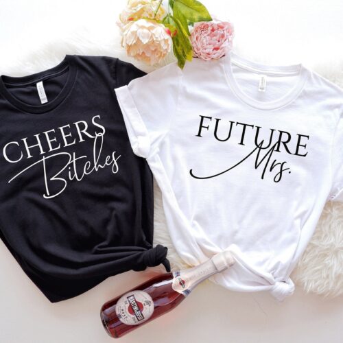 Future Mrs & Bridesmaid Shirts: Bachelorette Wedding Gifts Engagement Tees image 0