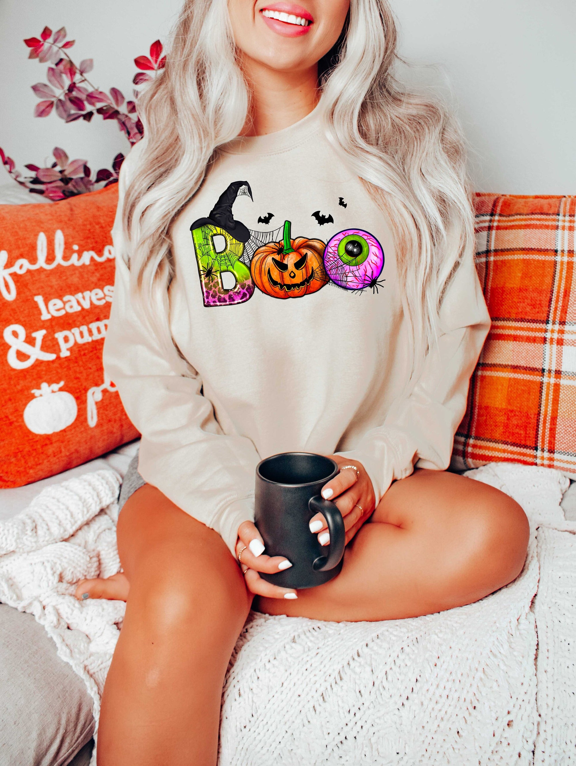 Halloween Boo Rainbow Party T-shirt image 0