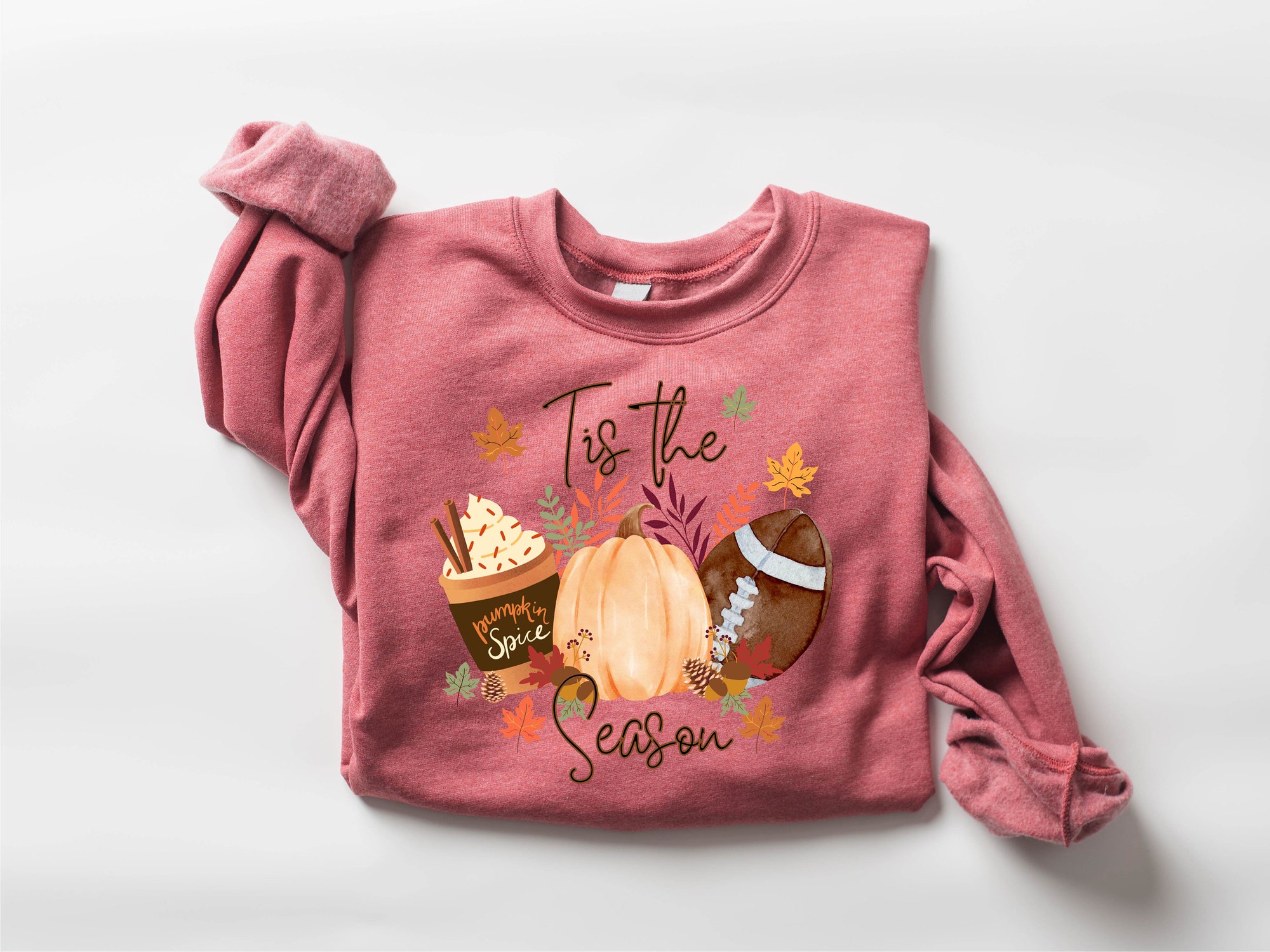 Autumn & Halloween Essentials: Sweatshirt Tee & Coffee Apparel image 5