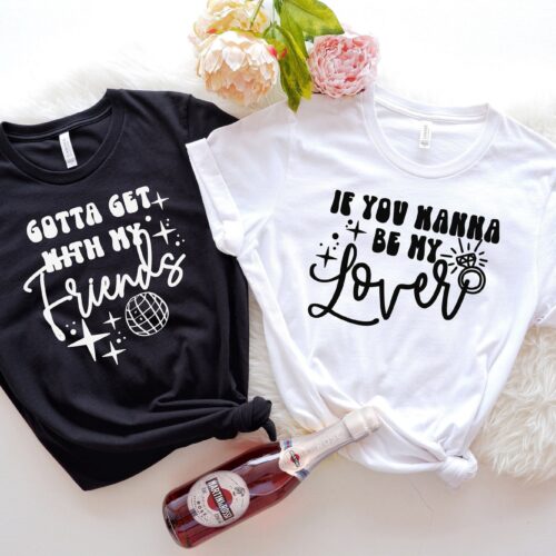 My Lover Bachelorette & Friends Shirts - Bride Engagement Gifts image 0