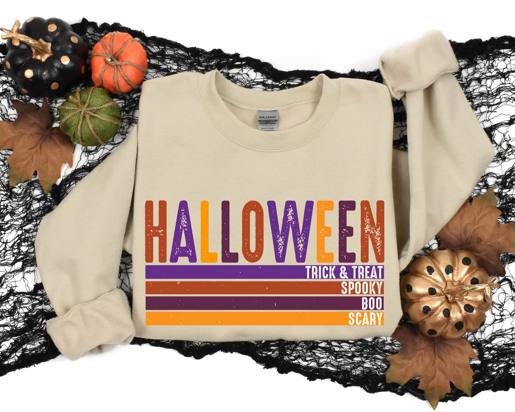 Halloween Trick Or Treat Sweatshirt image 0