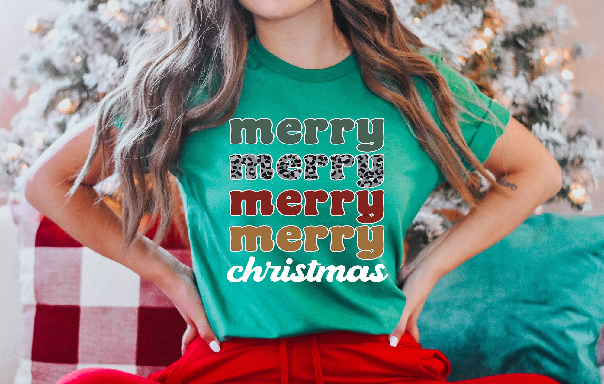 Women's Christmas Sweatshirt: Holiday Crewneck & Gift Idea image 3