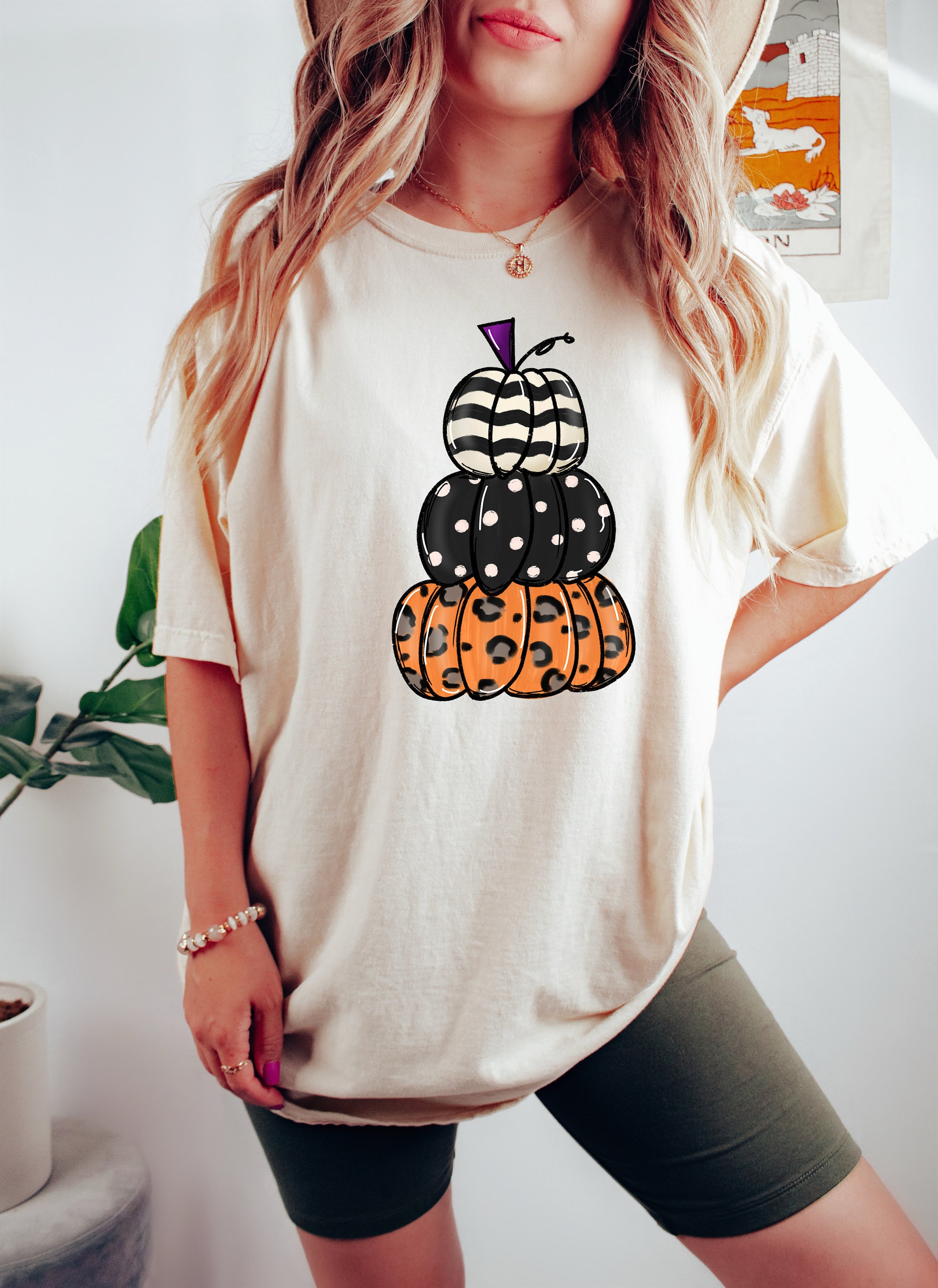 Black Pumpkin Tee: Perfect Halloween & Fall Design Shirt image 2