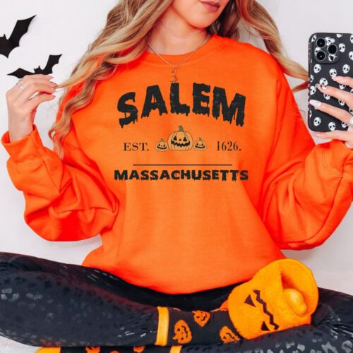 Salem Witch & Hocus Pocus Sweatshirt Fall Halloween Tee image 0