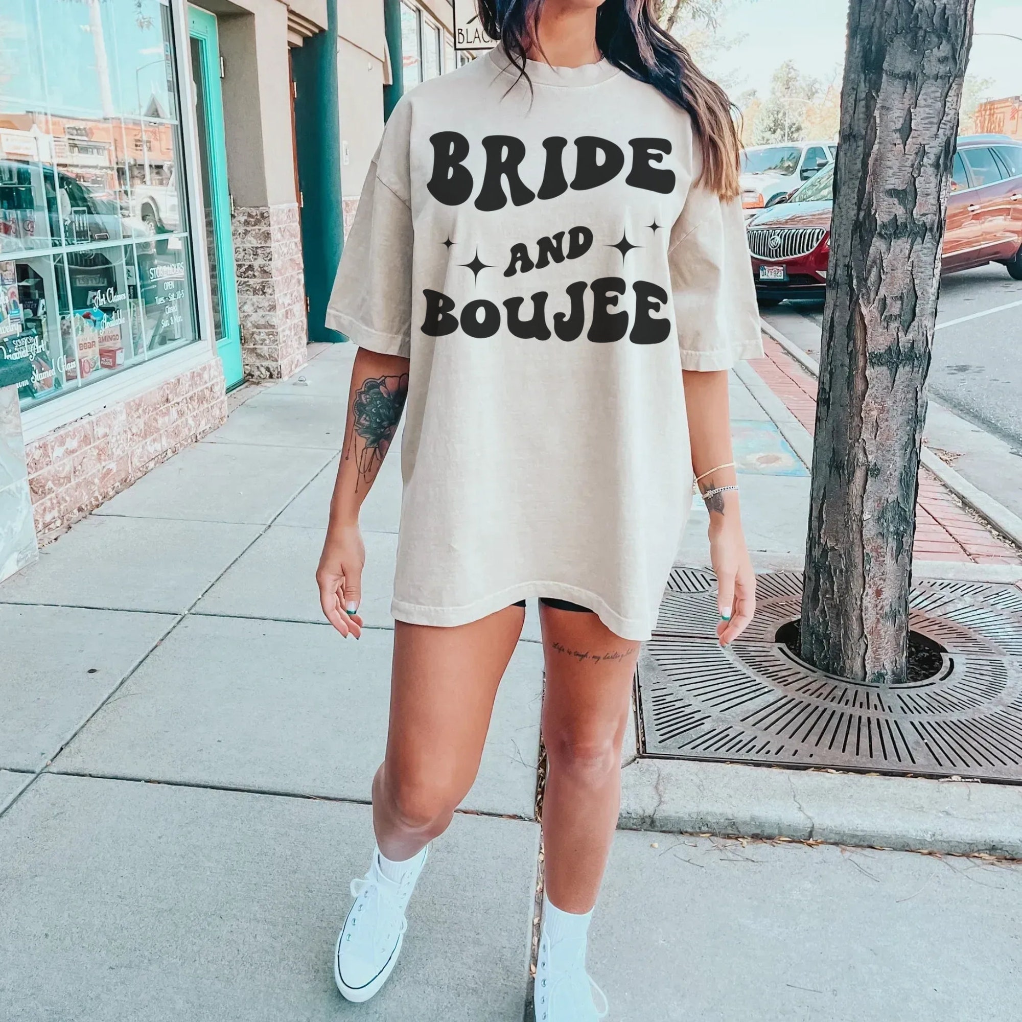 Bach & Boujee: Retro Bachelorette Party Shirts for Bride & Squad image 5