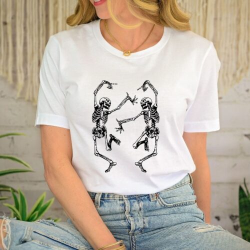 Halloween Dancing Skeleton Sweatshirt image 0