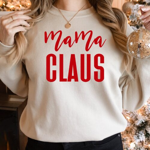 Mama & Daddy Claus: Festive Christmas Shirts for Parents image 0