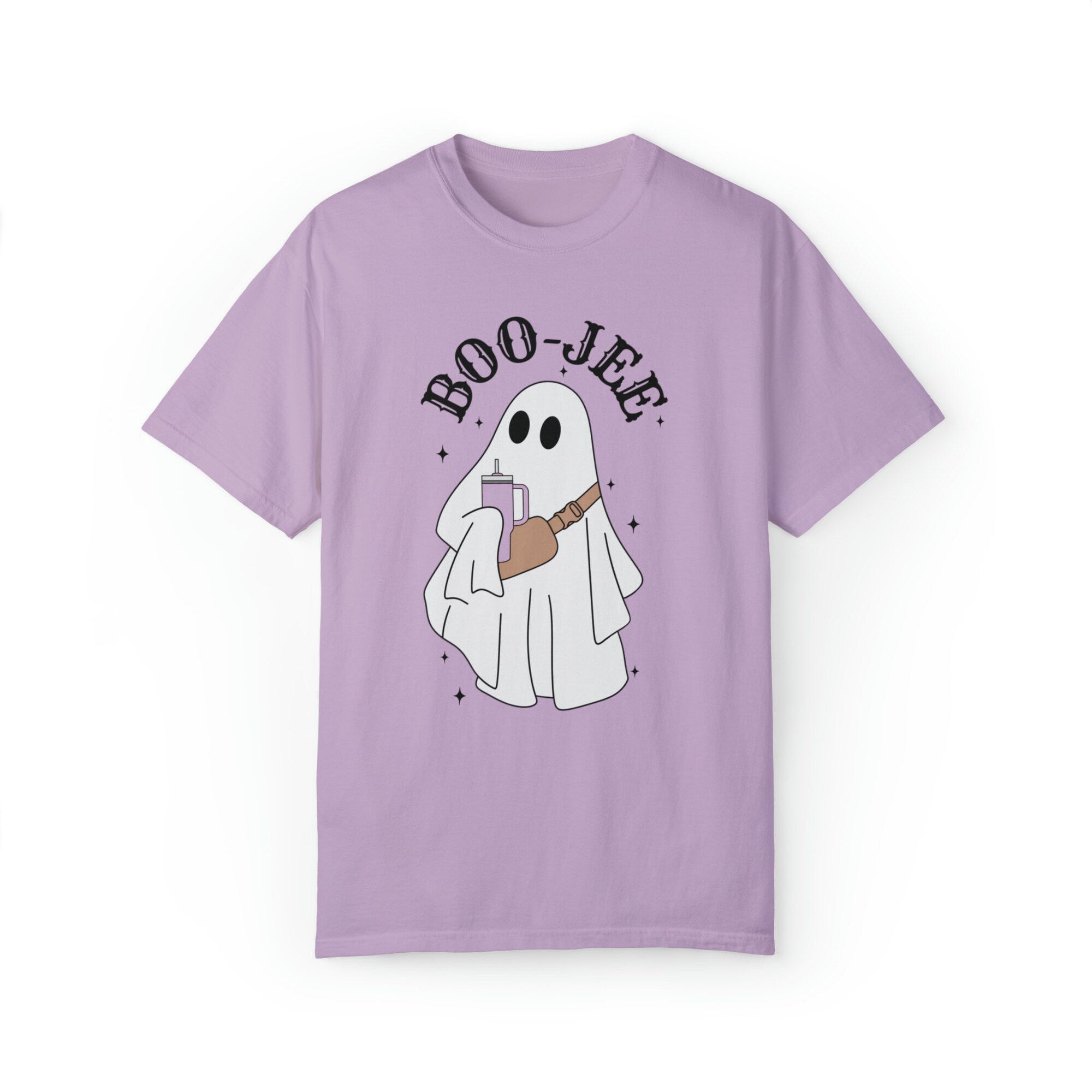 Trendy Boo Jee Halloween Ghost Shirt & Coffee Lover Tee image 7