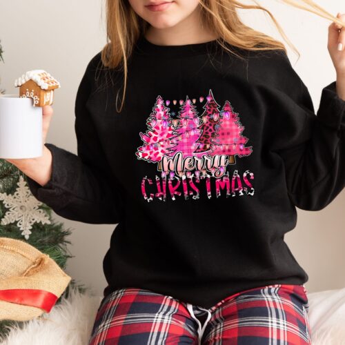 Christmas Tree Sweatshirt | Cake Sweater & Tis The Season Party Tee image 0