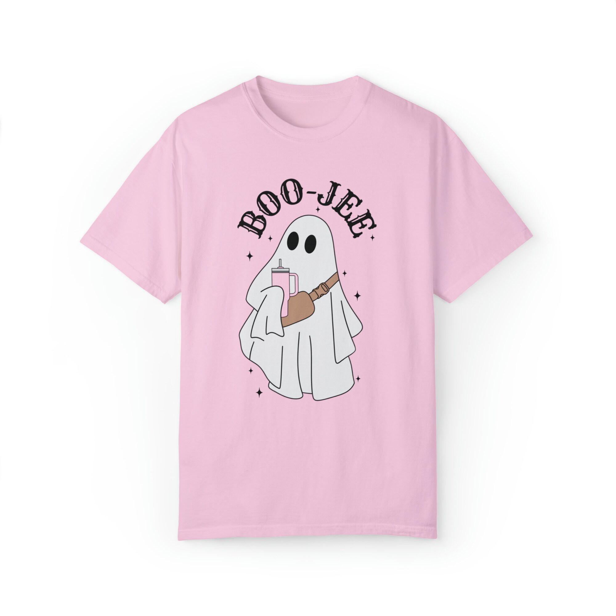 Trendy Boo Jee Halloween Ghost Shirt & Coffee Lover Tee image 5