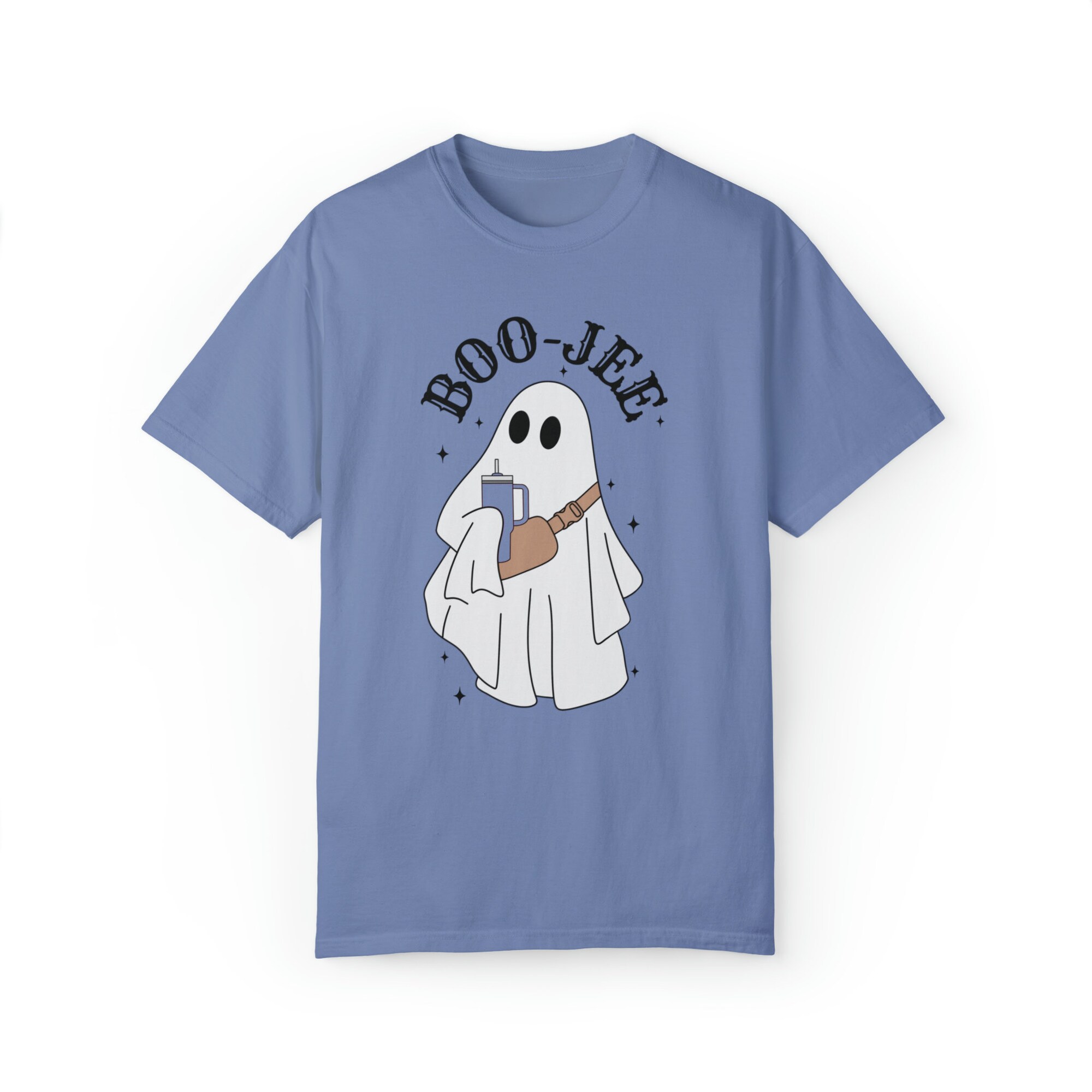 Trendy Boo Jee Halloween Ghost Shirt & Coffee Lover Tee image 9