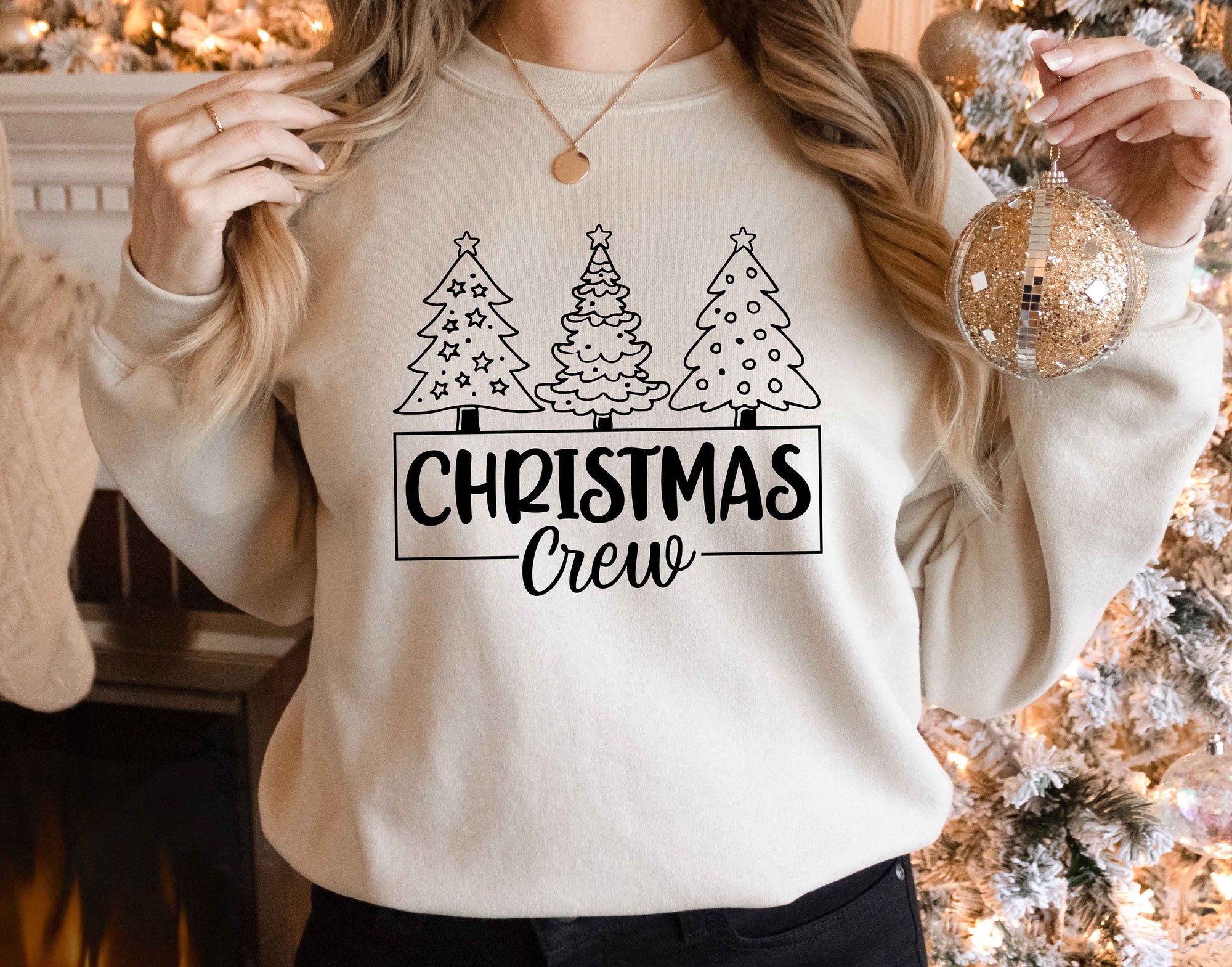 Christmas Crew Shirt | Family Christmas Shirts & Holiday T-Shirt Collection image 1