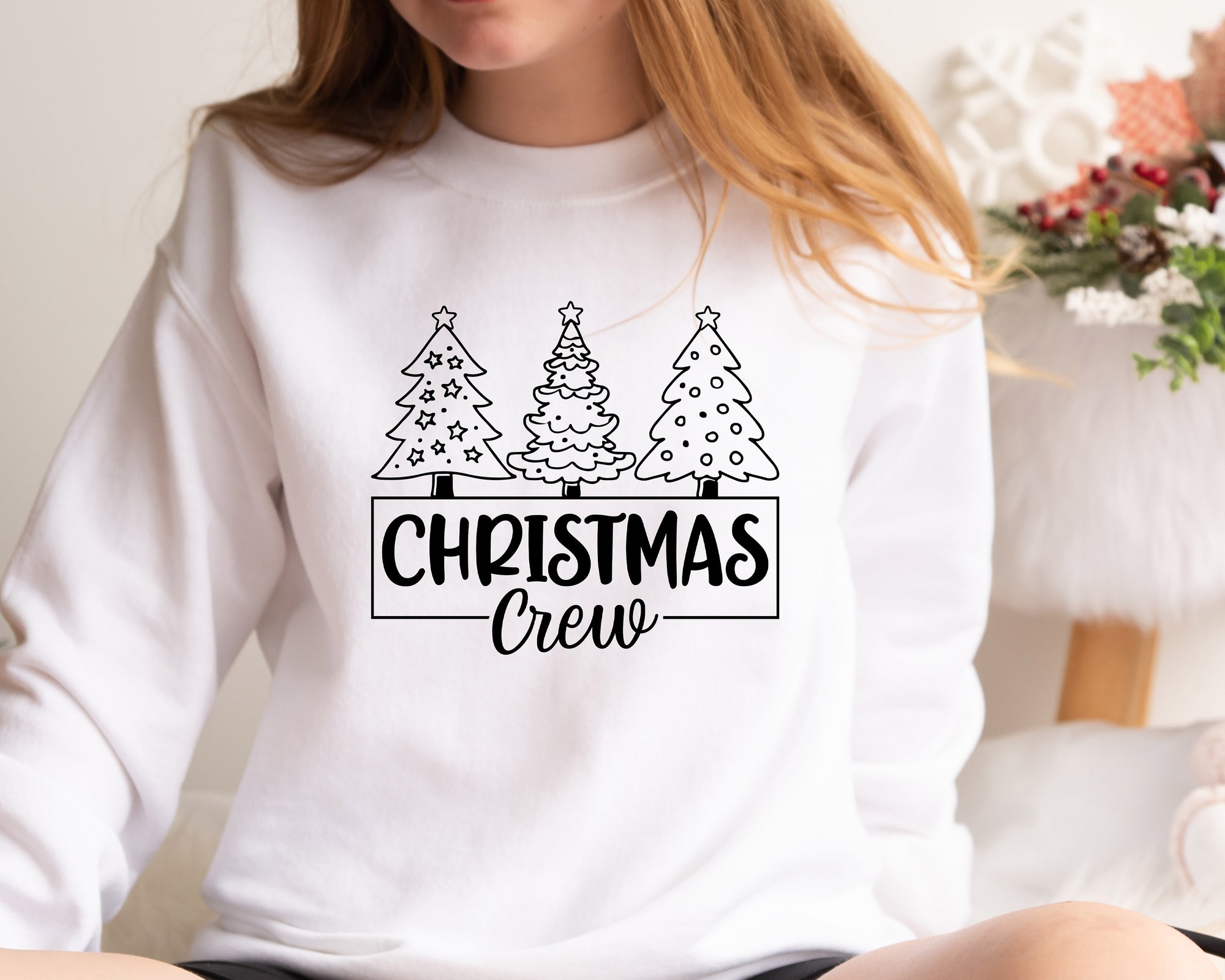 Christmas Crew Shirt | Family Christmas Shirts & Holiday T-Shirt Collection image 3