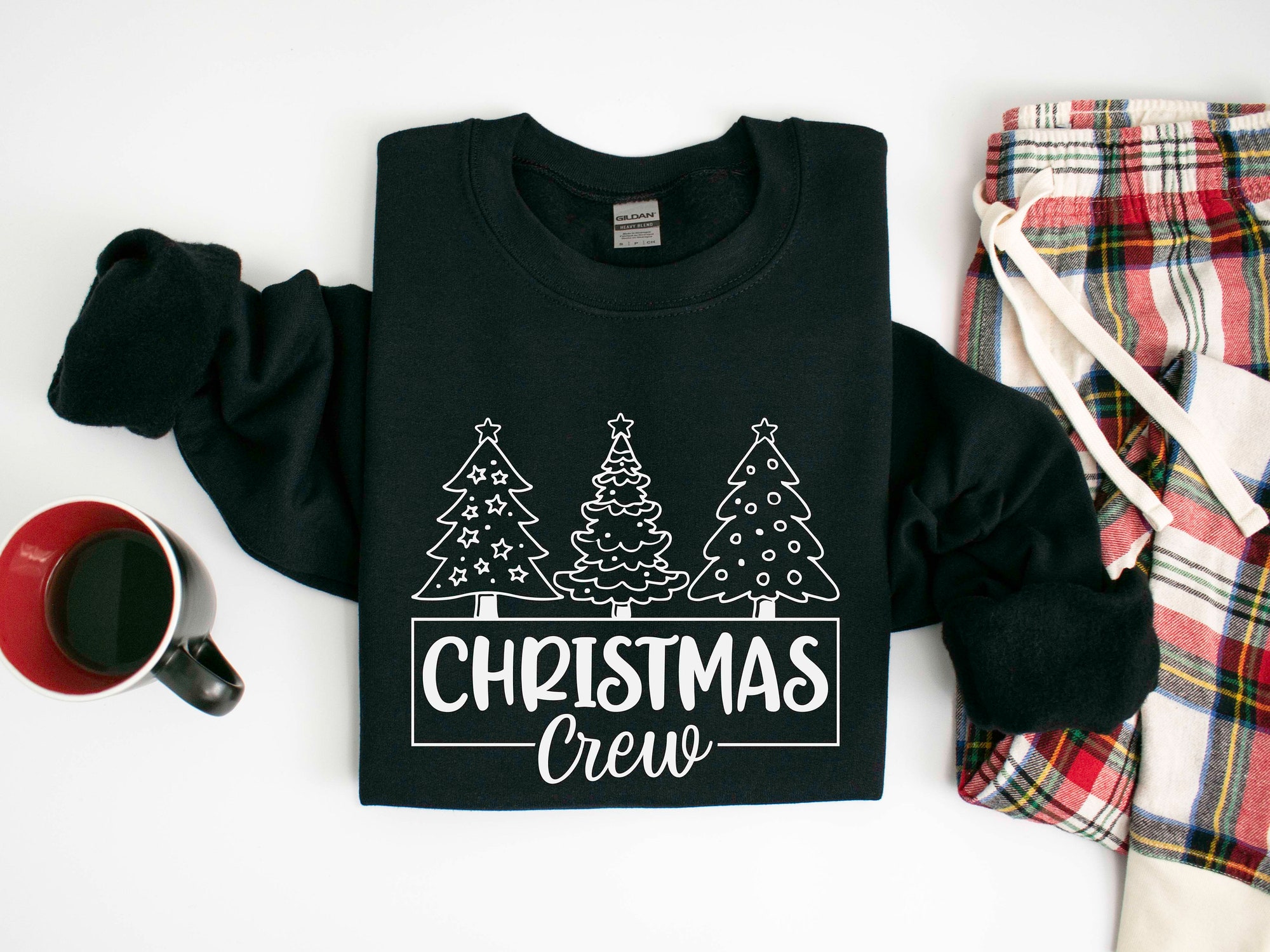 Christmas Crew Shirt | Family Christmas Shirts & Holiday T-Shirt Collection image 4