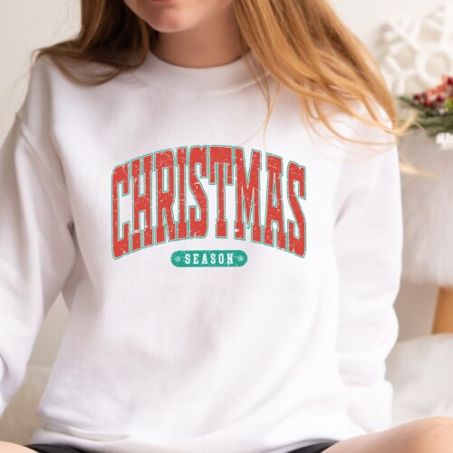 Christmas Season Sweatshirt | Merry Christmas Family Shirt image 0