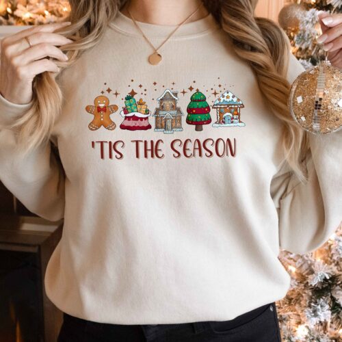 Merry Christmas & Gingerbread Season Sweatshirt image 0