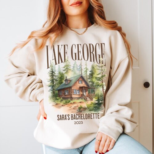 Outdoor Adventure Bachelorette Sweatshirt - Cabin Party & Hiking Gear image 0