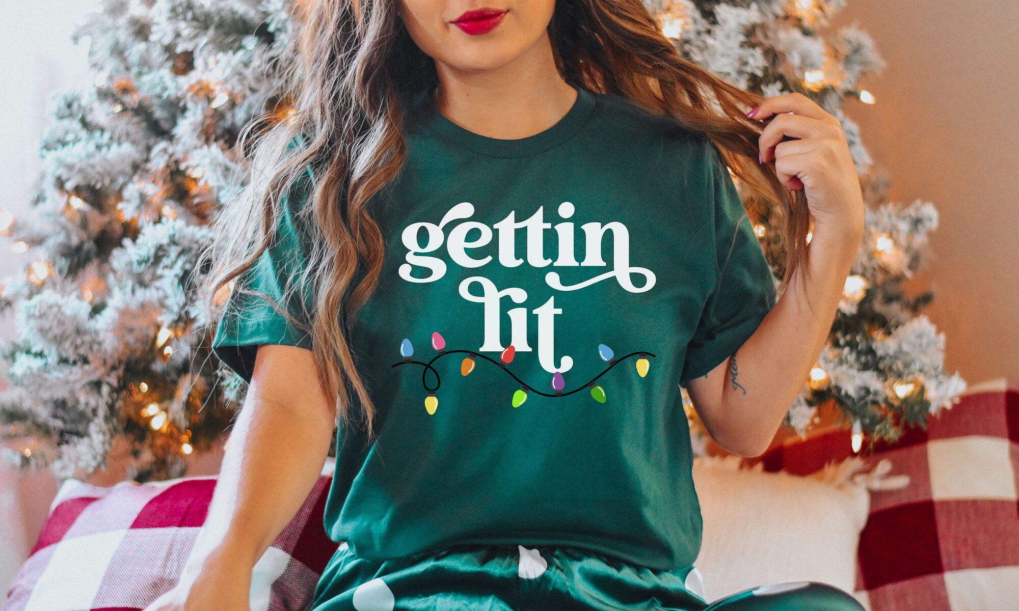 Funny Christmas Bachelorette Shirts: Gift for Bride Winter Wedding image 3