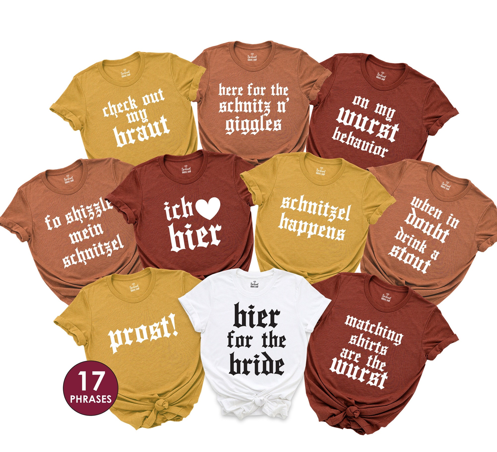Oktoberfest: Funny Shirts & Matching Drinking Gear Funny Bachelorette Party Shirts image 0