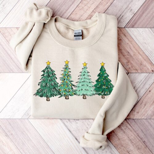 Christmas Sweatshirt - Women's Festive Crewneck Pullover image 0