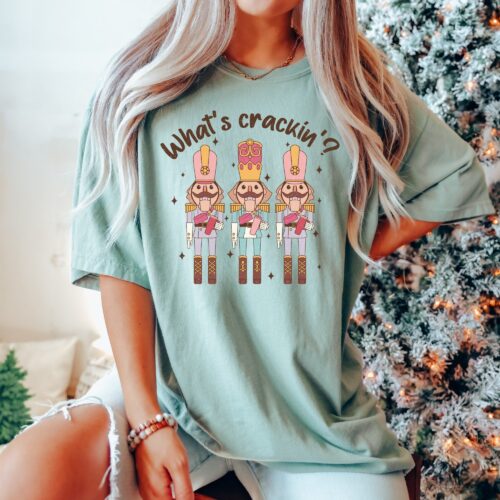 Christmas Nutcracker Shirt - Women's Sugar Plum Fairy Gift image 0