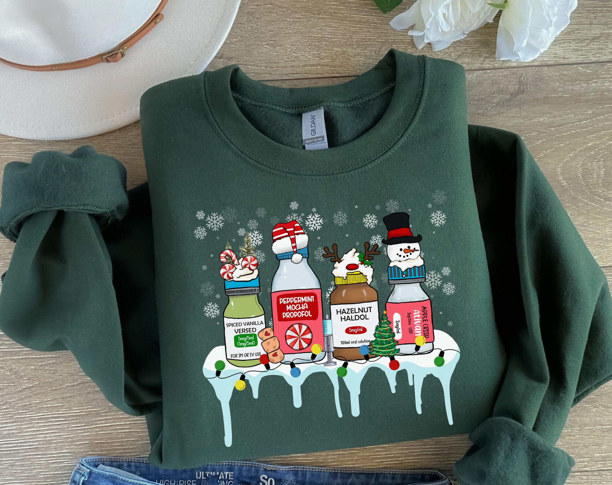 Christmas Nurse Shirt - Festive Apparel for Healthcare Heroes image 0