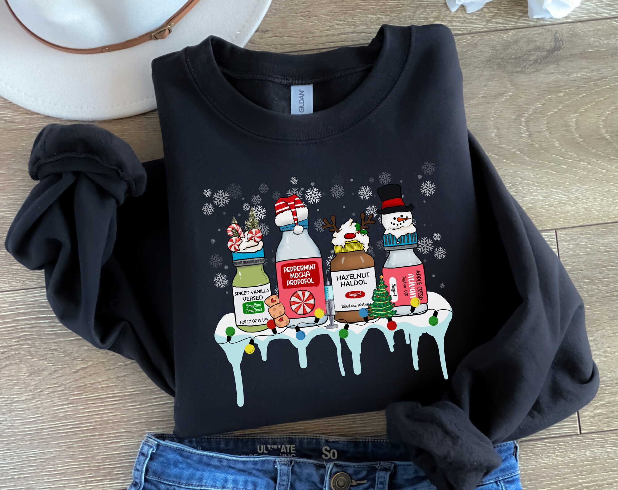 Christmas Nurse Shirt - Festive Apparel for Healthcare Heroes image 1