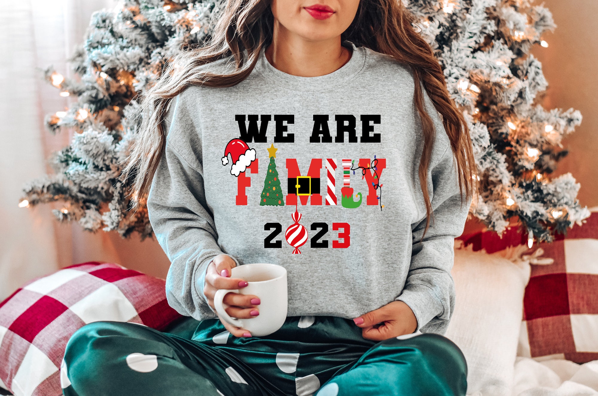 We Are Family Shirt, Matching Christmas Shirts, Christmas Family Shirts, Family Christmas Gifts, Family Christmas Matching Shirts, Xmas Gift image 0
