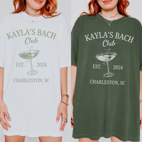 Personalized Custom City Bachelorette Shirts image 0