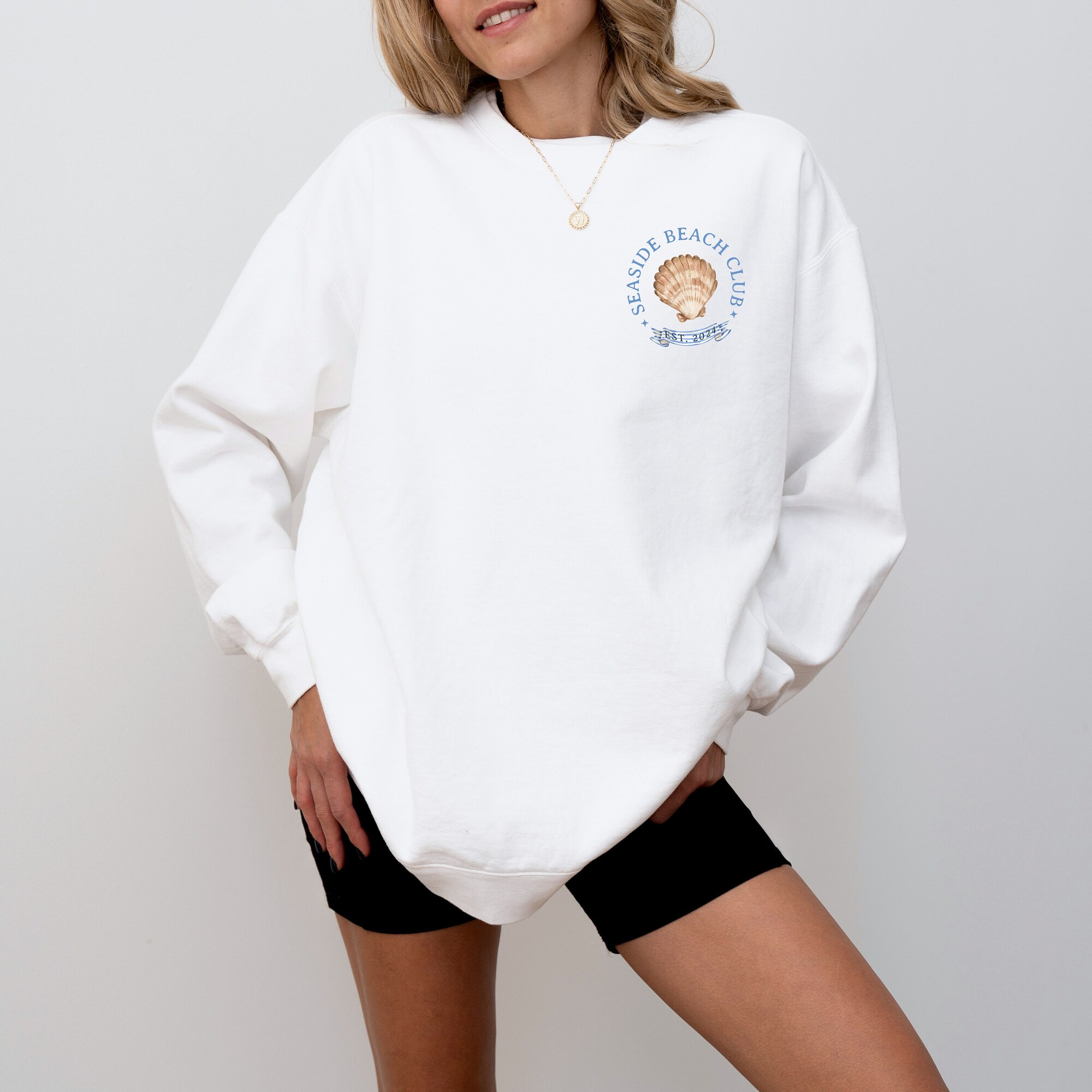 Coastal Charleston Tulum Bachelorette Crewneck Luxury Party Sweatshirt image 5