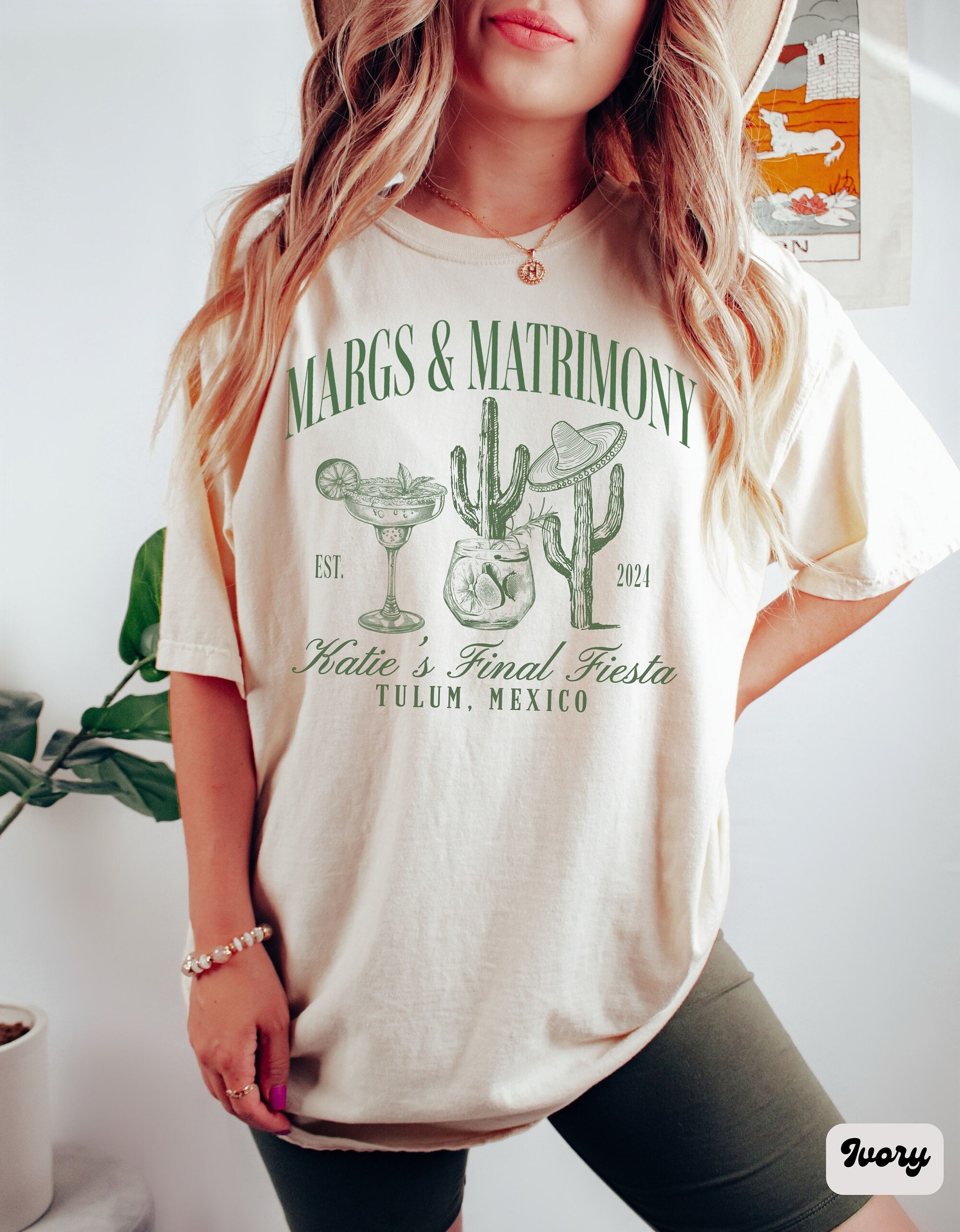 Custom Tequila & Final Fiesta Bachelorette Party Tees image 2