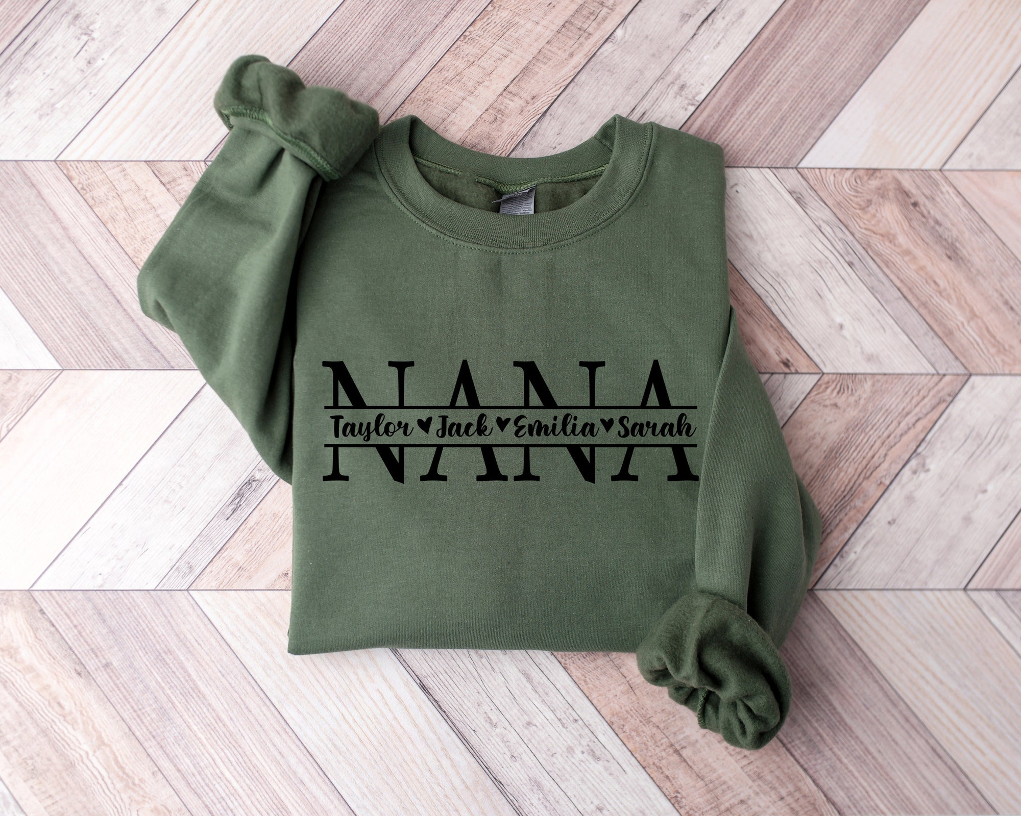 Custom Nana Sweatshirt: Perfect Mother's Day & Christmas Gift image 3