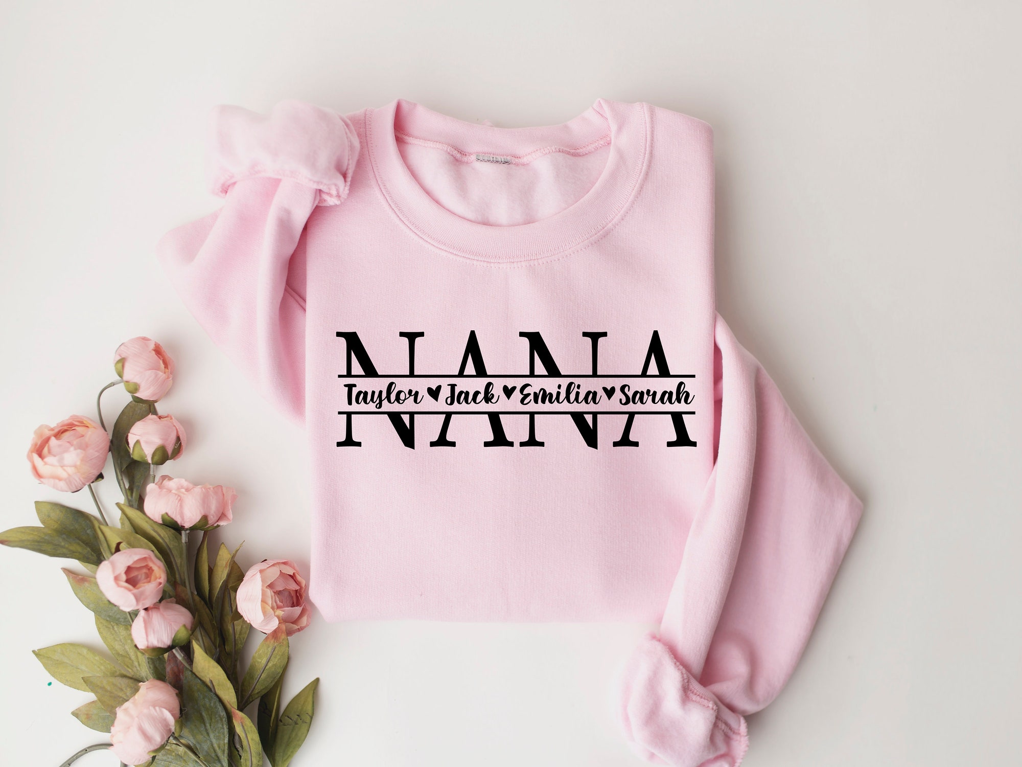 Custom Nana Sweatshirt: Perfect Mother's Day & Christmas Gift image 4