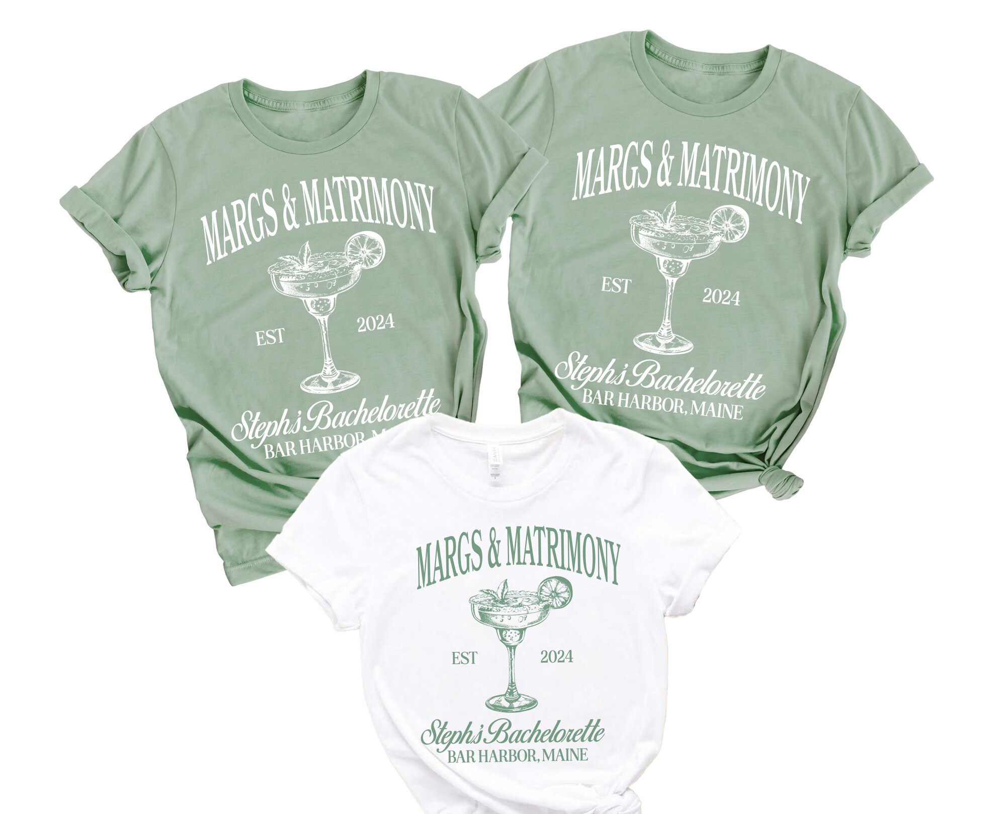 Margs & Matrimony: Custom Tequila Bachelorette Party Shirts image 0