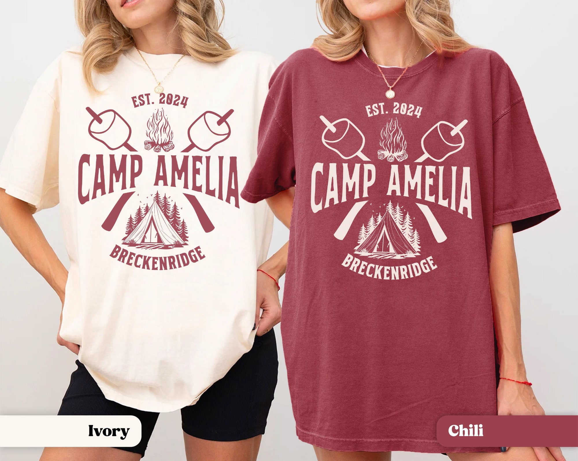 Custom Camping Bachelorette Shirts: Vintage Mountain & Hiking Tees image 9