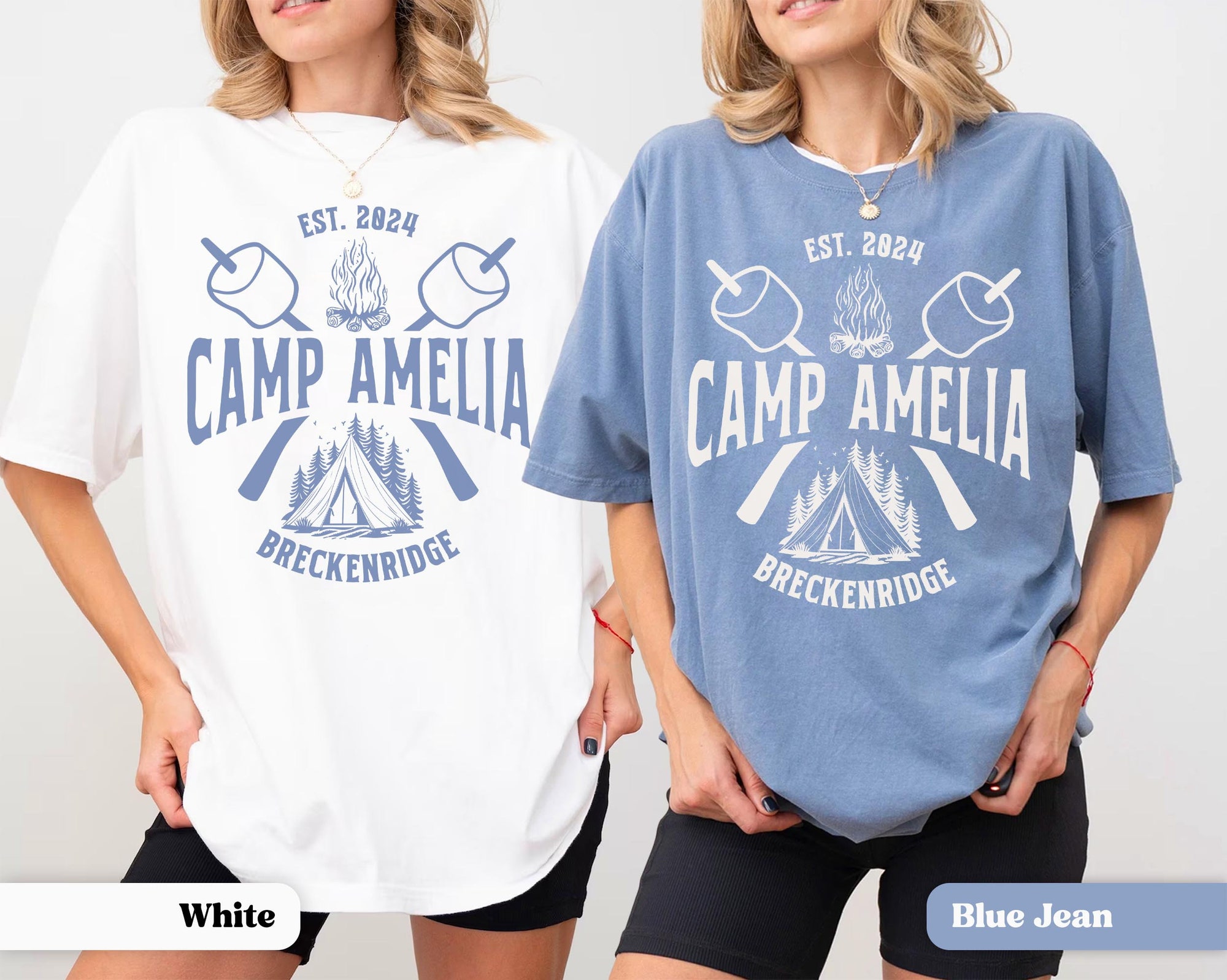 Custom Camping Bachelorette Shirts: Vintage Mountain & Hiking Tees image 3