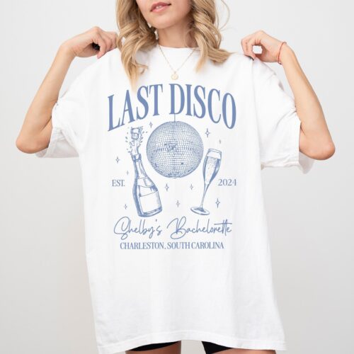 Last Disco Bachelorette: Custom Bride Shirts & Comfy Tees image 0