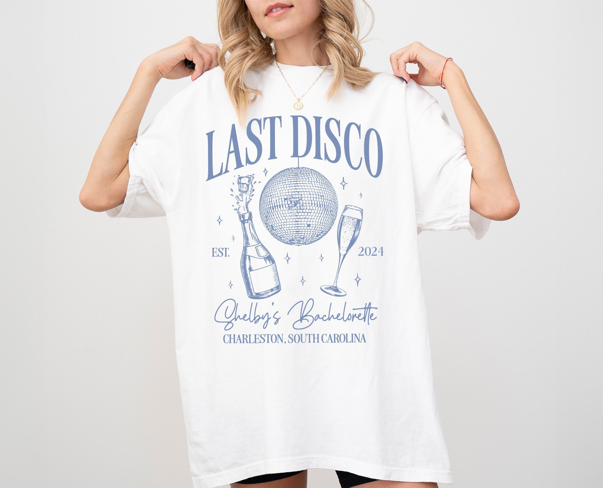 Last Disco Bachelorette: Custom Bride Shirts & Comfy Tees image 0