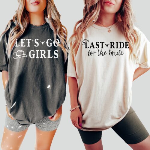 Nashville Bachelorette Shirts: Let's Go Girls Country Wedding Gifts image 0