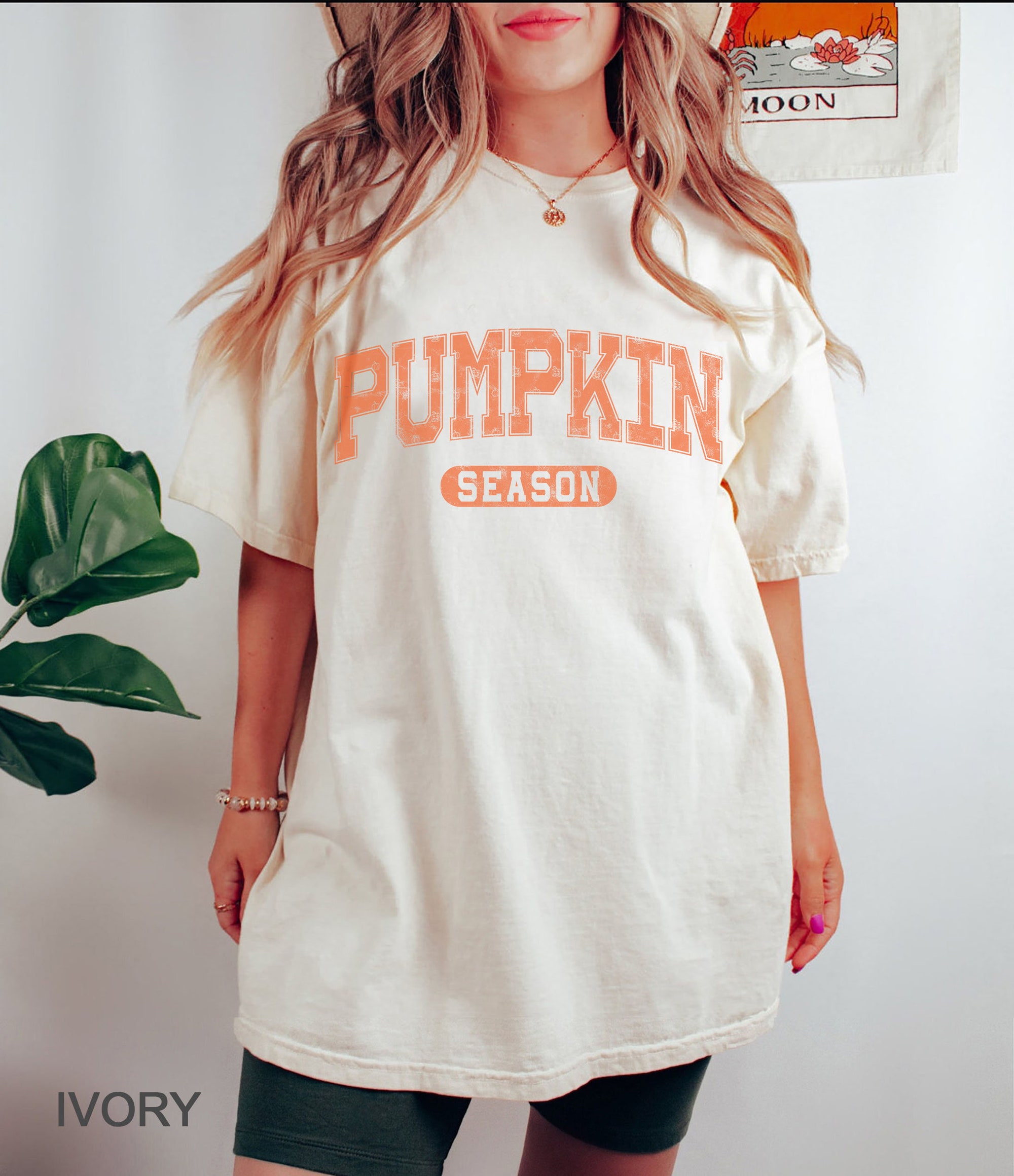 Pumpkin Season Shirt | Retro Comfort Colors Halloween Tee | Funny Spooky Top image 2