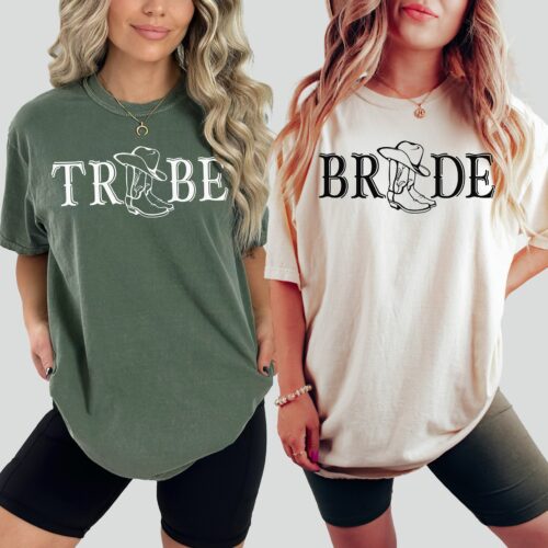 Bride Tribe: Western Bachelorette Shirts & Nash Bash Gifts image 0